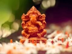 21,000 living plants shape Ganesh idol with a green message in Andhra Pradesh