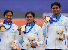 ഏഷ്യന് ഗെയിംസ്: അമ്പെയ്ത്തില് റെക്കോഡോടെ സ്വര്ണം എയ്തിട്ട് ഇന്ത്യ