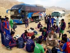 Karachi football team robbed at gunpoint in Balochistan, players lose cash, phones