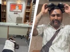 Video: Influencer forced to do sit-ups, bow before Raj Thackeray’s photo over reel
