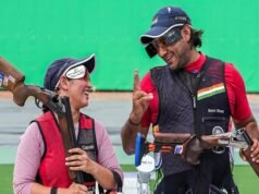 ഏഷ്യന് ഗെയിംസ്: ട്രാപ്പ് ഷൂട്ടിങ്ങില് നീരു-കിനാന് സഖ്യത്തിന് സ്വര്ണം