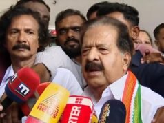 മുഖ്യമന്ത്രി വി ഡി സതീശന്റെ സുരക്ഷ വര്ധിപ്പിക്കണം; ആഭ്യന്തരമന്ത്രി രമേശ് ചെന്നിത്തല