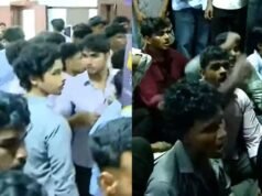 മോർഫ് ചെയ്ത ചിത്രങ്ങൾ പ്രചരിപ്പിച്ച സംഭവം; തൃക്കാക്കര ഭാരത് മാതാ കോളജില് പ്രതിഷേധം