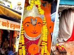 Earthmovers pull down Ujjain temple, fail to move Khade Hanuman idol