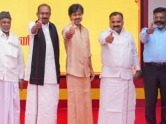 സെക്യുലര് സോഷ്യല് ജസ്റ്റിസ് വിക്ടറി അലയന്സ്; തമിഴ്നാട് മുഖ്യമന്ത്രി വിജയ് നേതൃത്വം നല്കുന്ന മതേതര രാഷ്ട്രീയ മുന്നണി നിലവില് വന്നു