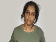 എം ഡി എം എ കേസ് പ്രതിയായ യുവതിയെ പോലീസ് സ്റ്റേഷനു മുന്നില് പങ്കാളി കുത്തിപ്പരിക്കേല്പ്പിച്ചു