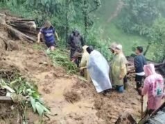Sikkim’s Rimbi hit by fresh mudslide amid heavy rain, key road blocked