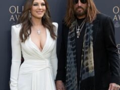Elizabeth Hurley says relationship with Billy Ray Cyrus ‘works very well’