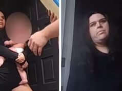 Justine May: Mother charged over deaths of her young children seen on police bodycam during welfare check
