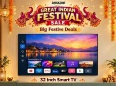 अरे बाप रे! Amazon Sale में ₹8,639 की शुरुआती कीमत पर मिल रहे 32 inch Smart TV, बैंक ऑफर से होगी extra बचत
