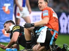 Hip-drop tackle added to rugby’s global rule book
