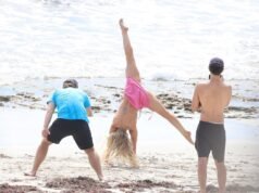 Zara Larsson: Swedish pop princess spotted soaking up sun at Cottesloe Beach before Perth show