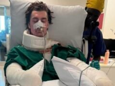 Robotic vacuum explosion leaves Perth tradie Lachie Perrem facing long recovery