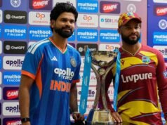 Washout finale leaves India-WIndies T20 series drawn