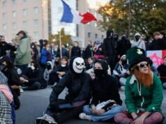 Halloween protests largely peaceful across France