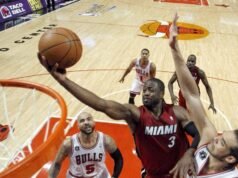 Heat change face on original Dwyane Wade statue