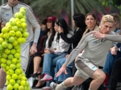 Fashion is serving at Australian Open runway show