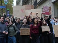 France halts use of stun grenades amid student demos
