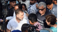 ज्ञानेश कुमारांच्या राजीनाम्यावर विरोधी पक्ष ठाम, राहुल गांधी यांना पुन्हा घेतले पोलिसांनी ताब्यात