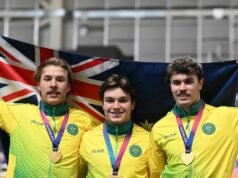 Aussie cycling sprinters grab world championship silver