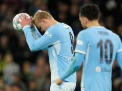 City humbled as EPL rivals run riot in Champions League