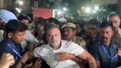 राहुल गांधी का धरना और फिर हिरासत, जानिए पूरे दिन क्या हुआ