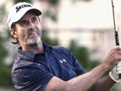 Hot Hensby one off pace in Schwab Cup playoff opener