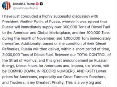 Will US sanction US? Trump turns to Putin for fuel after threatening India