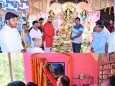 ଭଦ୍ରକ ବିଧାୟକ ସୀତାଂଶୁ ବିଭିନ୍ନ ପୂଜା ମଣ୍ଡପରେ ମା’ ଦଶଭୁଜାଙ୍କ ଦର୍ଶନ କଲେ