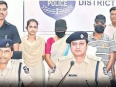 Couple held for killing 66-year-old woman, stealing 8 tolas of gold
