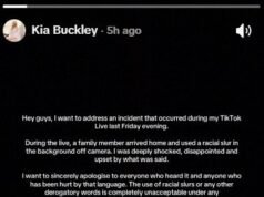 Kia Buckley: Founder of Perth-based activewear brand Kikiva apologises for ‘racial slur’ heard on live stream