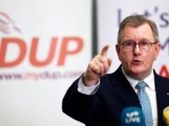 Ex-leader of N Ireland party jailed for child sex abuse