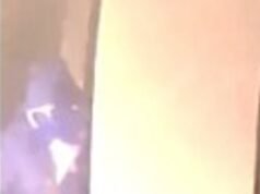 Chilling CCTV captures alleged arsonist setting fire to a Victorian house with a family inside