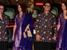 Aamir Khan, wife Gauri Spratt celebrate first Karwa Chauth after July wedding. Watch