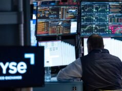Wall Street closes sharply lower as AI worries weigh