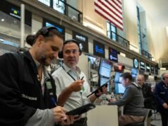 Dow outperforms as Wall Street rises