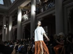 All in plastic, cult status hits fashion week runway