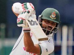 Bad light frustrates Shadman on 99 against Windies