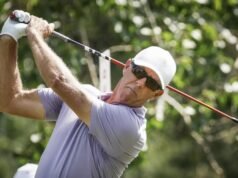 Chip of the old Block leads, with Aussie close behind