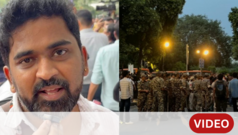 आंदोलकांचा संसद भवनाकडे जाण्याचा प्रयत्न, पोलिसांकडून धरपकड