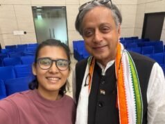 Shashi Tharoor admires Neha Bora’s courage, says she takes better selfies