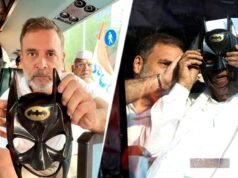 Batman masks add punch to INDIA bloc’s ‘Chalo Dilli’ march against Gyanesh Kumar