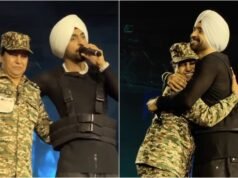 Diljit Dosanjh sees his mother in CRPF officer, invites her on stage at Delhi concert