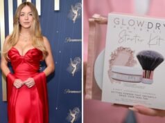 Zara Larsson joins Sydney Sweeney in using Perth brand GlowDry Australia to achieve concert glow