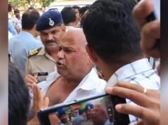 Man slaps Gwalior dean after CM visit, shouts ‘I am mad’ as crowd thrashes him