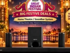 Amazon Sale: 81% की छूट के साथ बिना ब्याज EMI पर खरीदें प्रीमियम Home Theater, हाथ से न जाने दें मौका!