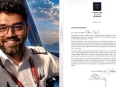 Your courage boosts India-Israel ties, Israel President writes to Flydubai hero Smit
