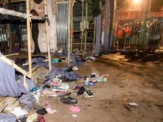 Pandal will collapse, leave: Cops believe announcement led to deadly stampede