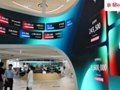 कोरिया के शेयर बाजार में हाहाकार! KOSPI 5% टूटा, SK Hynix और Samsung के शेयरों में भारी गिरावट