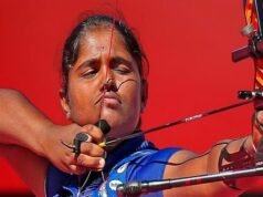 ഏഷ്യന് ഗെയിംസ്: അമ്പെയ്ത്തില് ഇന്ത്യയുടെ കൗമാര വിസ്മയം കുംകും മഹോദിന് സ്വര്ണം